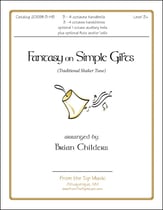 Fantasy on Simple Gifts Handbell sheet music cover